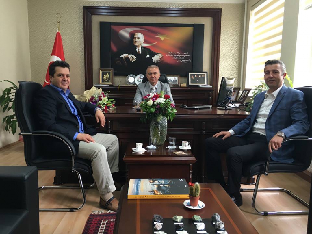 Kaymakamı Ziyaret Ettik