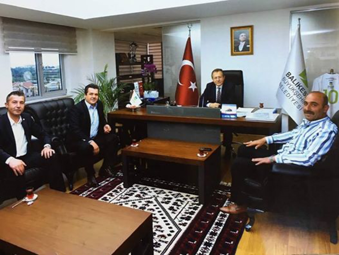 Büyükşehir Belediye Başkanına Ziyaret