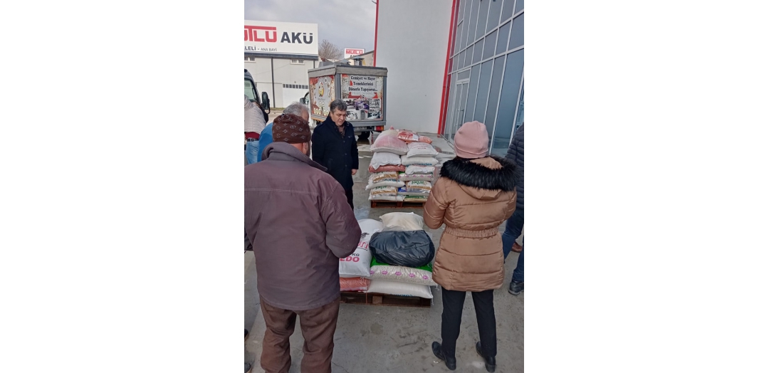 ELBİRLİĞİ İLE YARDIMDA BULUNDUK