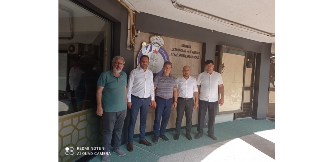 MHP İLÇE BAŞKANINDAN ZİYARET