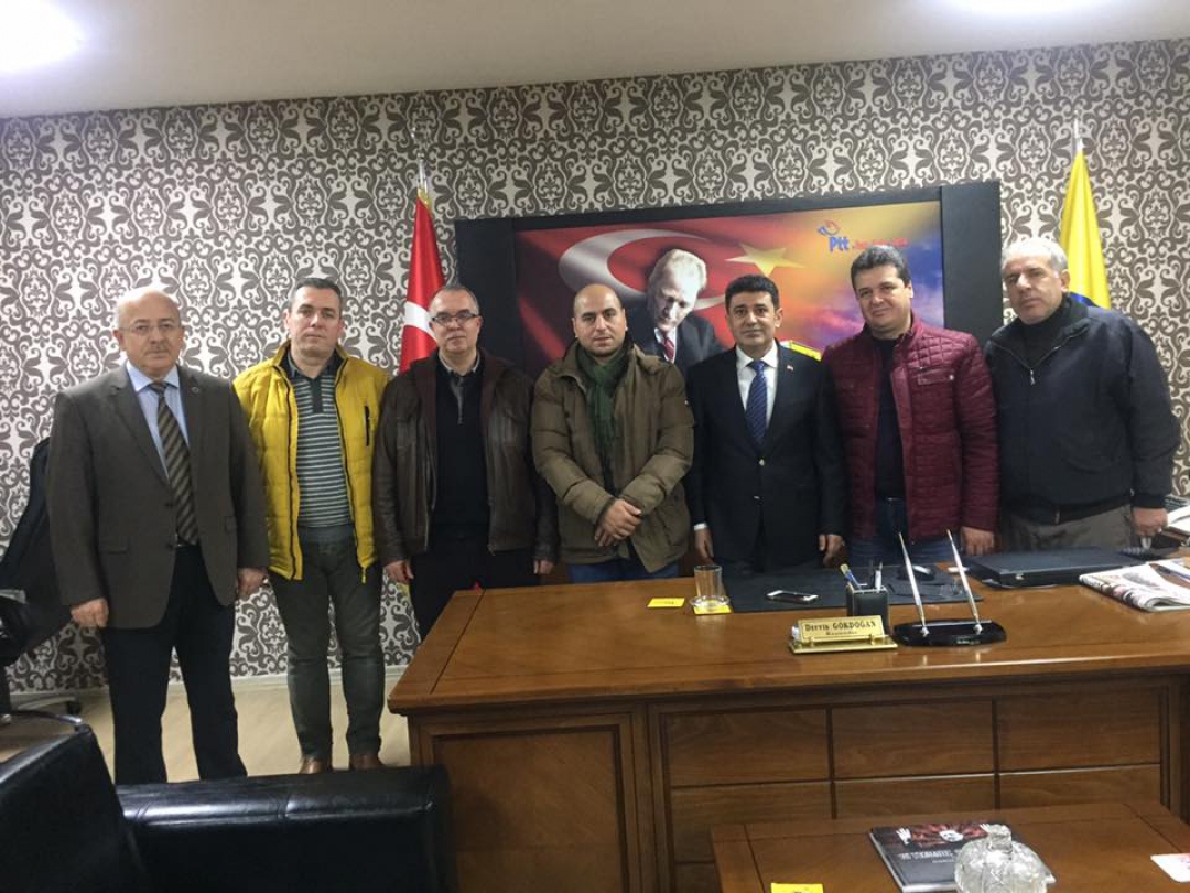 Ptt Baş Müdürünü Ziyaret