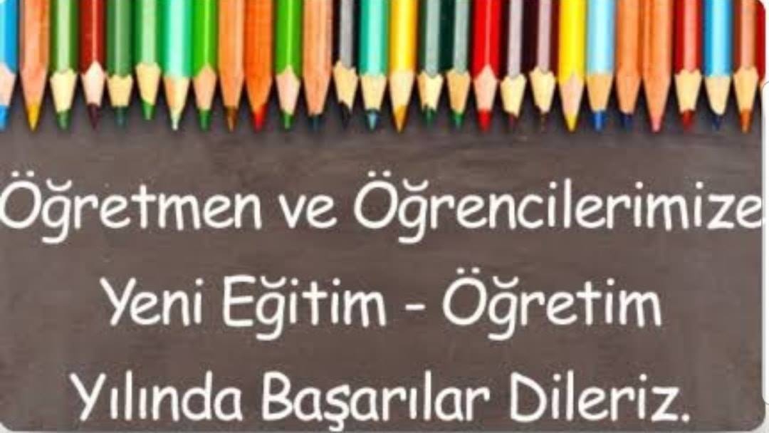 Yeni Eğitim-öğretim Dönemi