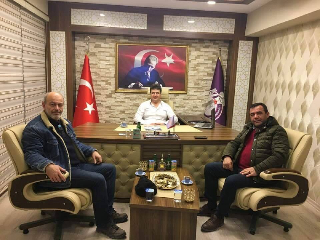 Marangozlar Başkanından Ziyaret
