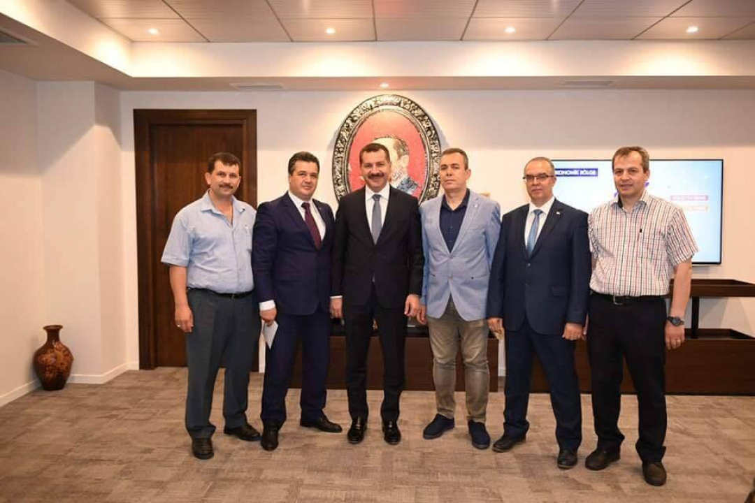 Başkan Yücel Yılmaz'a Ziyaret
