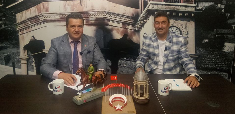 Başkanımız Ege Gündem'e Konuk Oldu